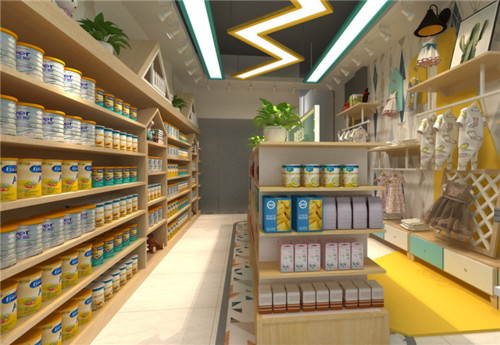 成都母婴店展柜及孕婴用品展示柜设计生产厂家——专业母婴用品陈列解决方案